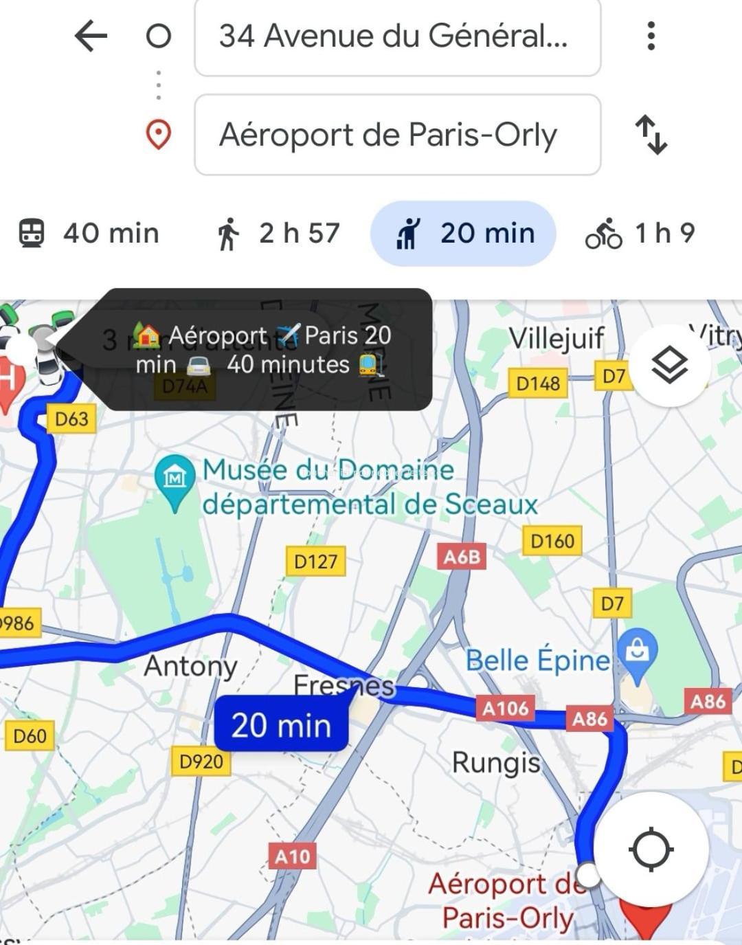 פונטנה-או-רוז Appartement 3 Pieces A Seulement 5Km De Paris - For 2 To 7 Guests ! מראה חיצוני תמונה